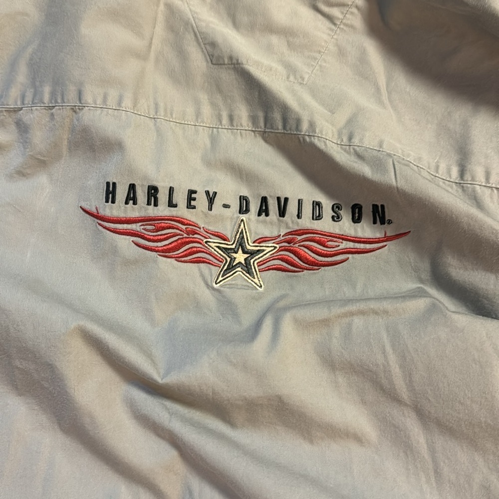 🍍HARLEY DAVIDSON BUTTON DOWN SHIRT🍍SIZE XL🍍 P-1 - Picture 5 of 6